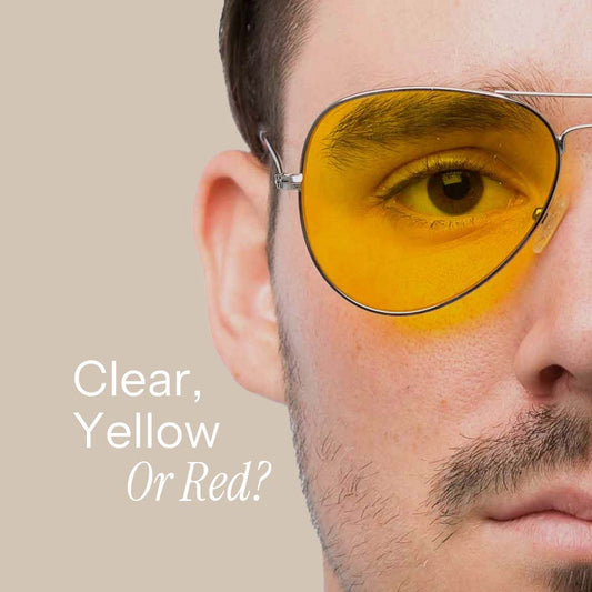Do all blue light glasses have a yellow tint?