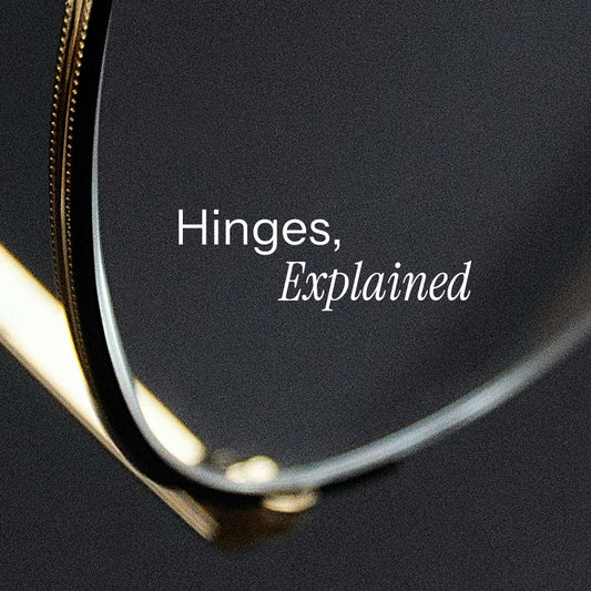 What Are the Different Types of Eyeglass Hinges?