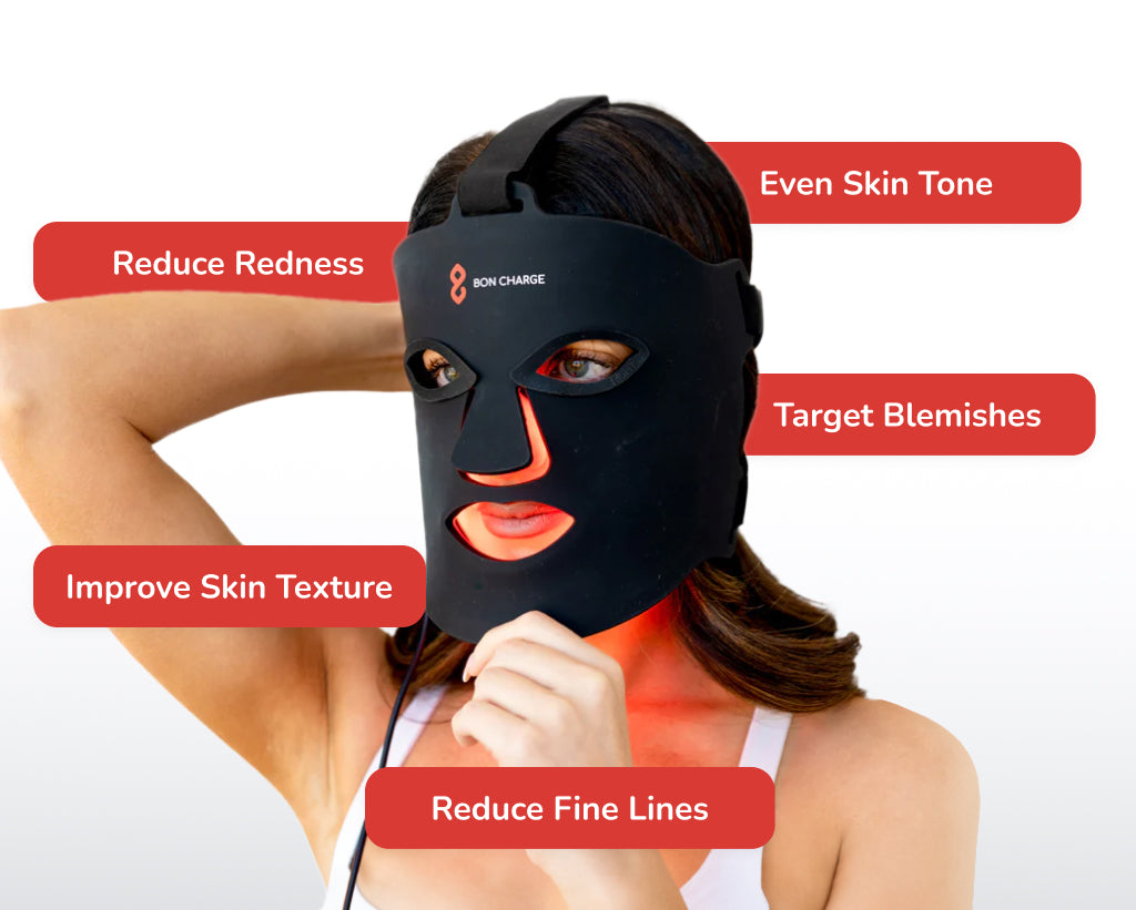  Red Light Face Mask Benefits