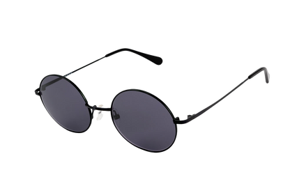 Lennon Sunglasses (Grey) Angled View