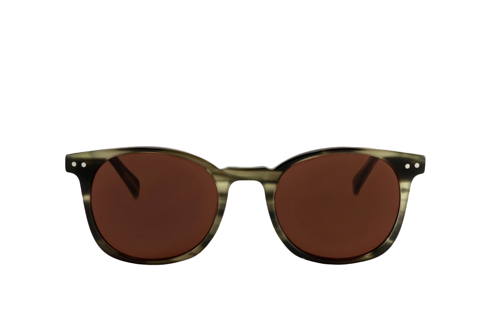 Arrow Sunglasses (Brown) Front View