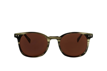 Arrow Sunglasses (Brown) Front View